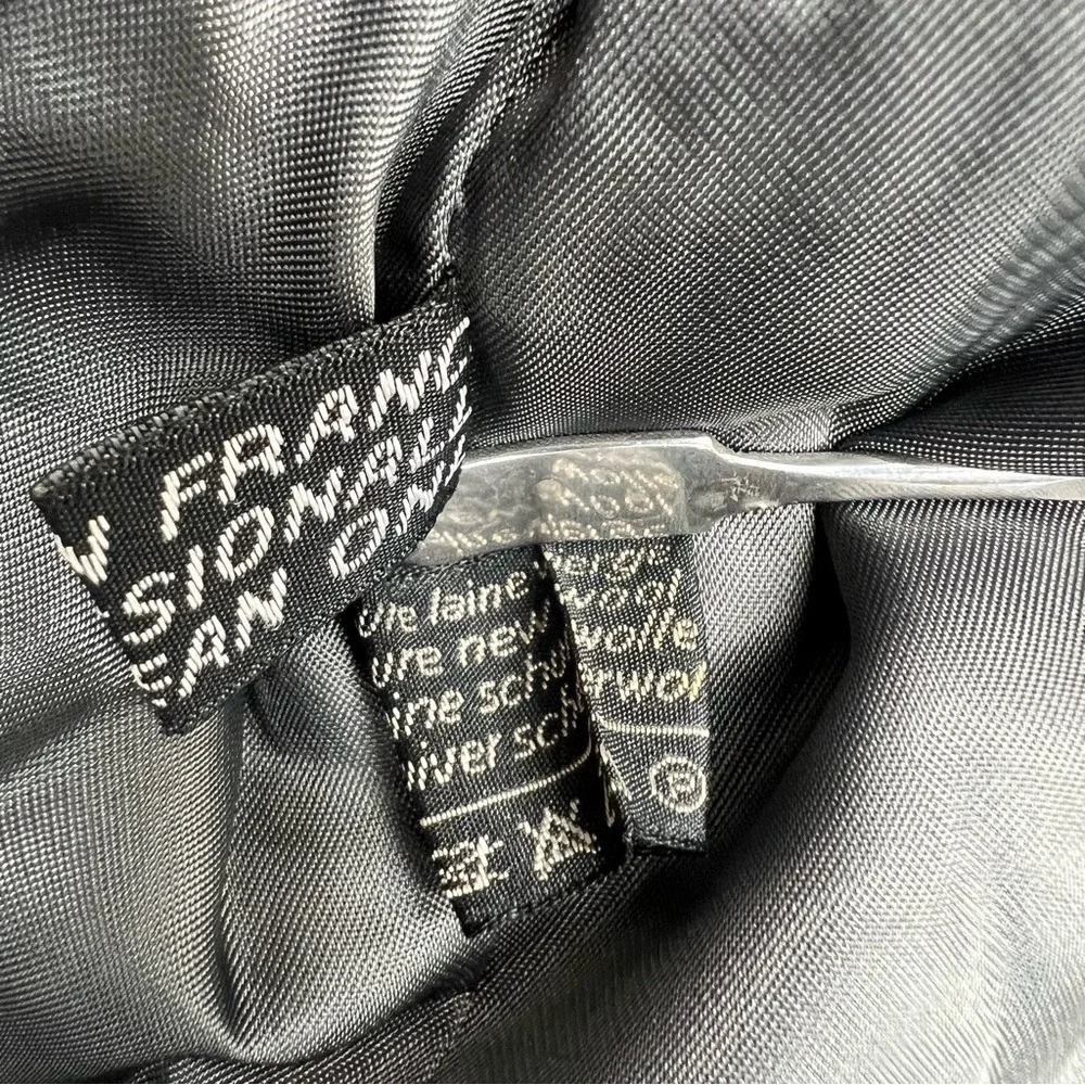 VTG Yves Saint Laurent France Men's 100% Virgin Wool Grey 36 Tweed‎ Blazer Coat
